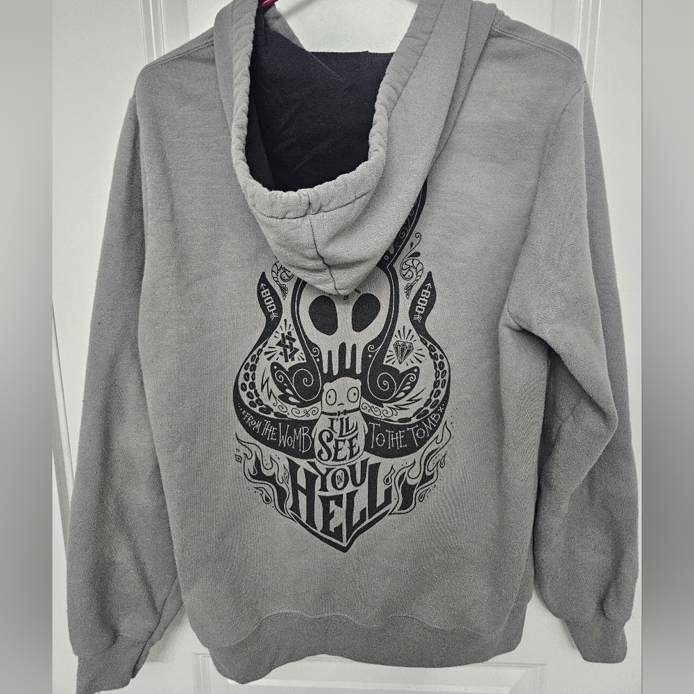District Hoodie "I'll See You In Hell"  XL